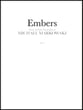 Embers band score cover